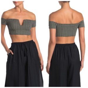 NWT Free People Lucky Now Brami Crop Top M